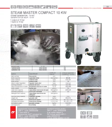 Menikini Steam Master 10 Compact